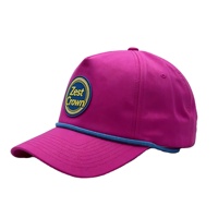 Casquette de baseball sportive en tissu éponge imperméable à 6 panneaux, perforée au laser, séchage rapide, style hip-hop, avec détails en caoutchouc, pour la mode et la performance personnalisées