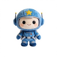 Usine OEM ODM Personnalisée Peluche en coton PP Jouet Série Espace Animaux en peluche mignons Haute qualité Mascotte douce Soulagement du stress