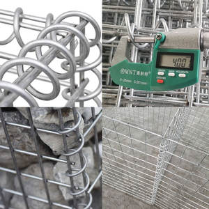 <span class=keywords><strong>Panier</strong></span> de clôture en gabion Mur de soutènement galvanisé à chaud soudé 1.7x0.5x0.5m <span class=keywords><strong>Portugal</strong></span> Vineyard Terrace - Product Image 2