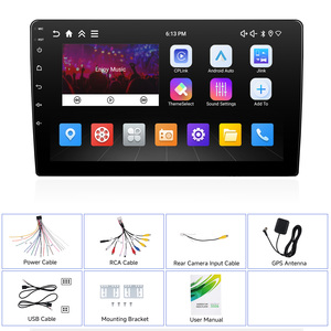 Autoradio Android Podofo 9 Pollici 2+32GB, Lettore Stereo con Carplay Wireless, Android Auto, BT, GBS, SWC, USB, OEM/ODM, Vendita all'Ingrosso - Product Image 6