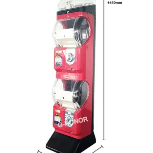 Schattig Ontwerp Kinderen Gaming Machine Muntautomaat Gumball Speelgoed Automaat Gashapon Machine Te Koop