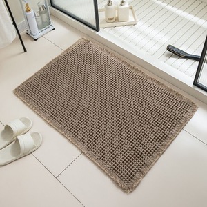 Alfombra de Baño Tipo Waffle Multicolor FIGOO, Lavable a Máquina, Fácil Cuidado, Venta Directa de Fábrica - Product Image 1