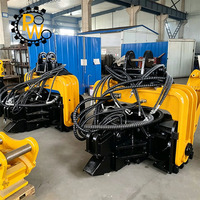 Marteau vibrant industriel pour excavatrice de 36-45 tonnes, pince hydraulique 880 kN, 2800 tr/min, 500 mm, pour CAT