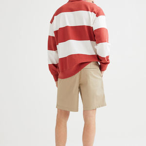 Pantalones cortos informales de verano para hombre con bolsillos, pantalones cortos en blanco para hombre, pantalones cortos con cordón de cintura media para hombre, venta al por mayor - Product Image 5