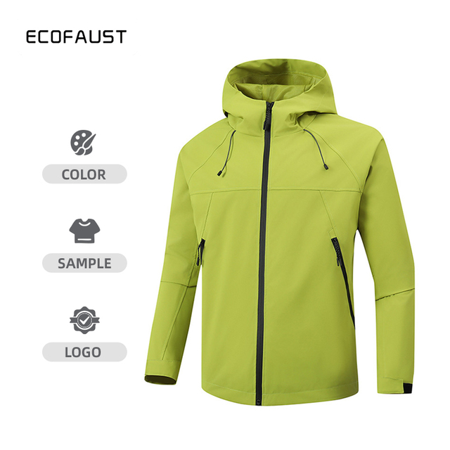 High Quality Standard Customize Men Windproof Breathable Outdoor Jackets Couples Hiking Windbreaker OEM Service Front Logo