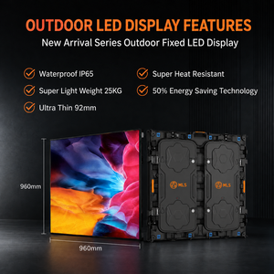จอแสดงผล LED สีกลางแจ้งแบบ Full Color ความละเอียดสูง 4K จอวิดีโอขนาดใหญ่ P3 ระบบแสดงผลโฆษณาแบบครบวงจร จอ LED สำหรับสนามกีฬา แสดงผลคะแนน - Product Image 5