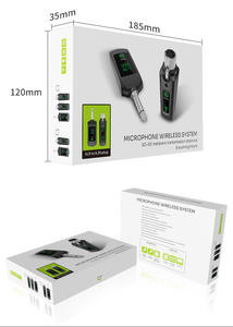 Sistema de micrófono de mano con patrón Polar cardioide dinámico, nuevo conector XLR de conversión inalámbrica con cable, regalo de <span class=keywords><strong>Granada</strong></span> de plástico - Product Image 5