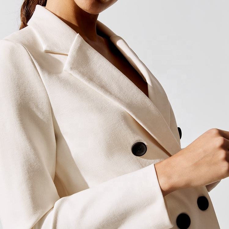 Fitted Coats for Woman Long Sleeve blazer Ladies Slim blazer Fancy