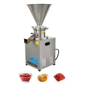Commerciële Elektrische Verticale Colloïdmolen Tamarinde Pasta Maken Mango Jam Maker Pinda Pistache Boter Machine