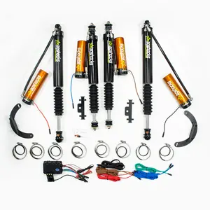 electrical shock absorber adjustment suspension for partrol Y61 compression rebound 4*4 off-road lift kit