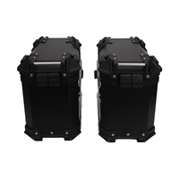 Boîtes latérales 35L pour moto X-Size, boîte latérale en alliage d'aluminium, sacoche de moto, bagages de queue de moto