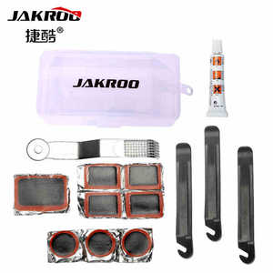 JAKROO Air <b>Filter</b> Set For Motorcycle Replacement With Red Trim And Aluminum Frame 4pc Pack - Product Image 4