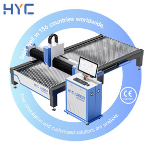 High 3KW 6KW <b>CNC</b> Fiber Laser <b>Cutting</b> <b>Machine</b> for Metal Sheet and Plate Industrial Processing Equipment - Product Image 1