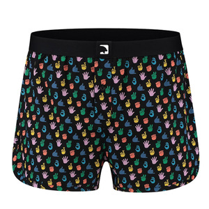 OEM Tùy Chỉnh Người Đàn Ông Của Bên Trong Mặc Võ Sĩ 100% Polyester Boxer Quần Short Người Đàn Ông Đồ Lót Của Nam Giới Quần Lót Quần Lót Mùa Hè Boxer Quần Short - Product Image 2