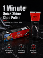 Cire de polissage Jin Yang Matte Bright Conversion pour sandales en cuir véritable vintage, améliore les surfaces ternes, nettoyage facile, en boîte