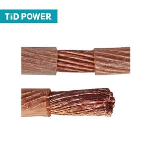 Tige de terre de mise à la terre en fibre de verre haute tension avec pince et fil de cuivre - Product Image 4