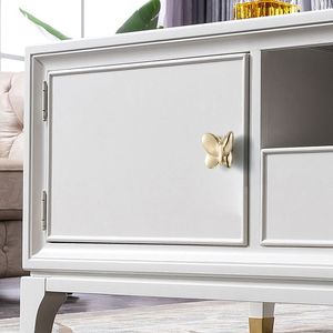 Butterfly Furniture Handle Zinc Alloy Minimalist Cabinet <b>Knob</b> For Kids Room <b>Drawer</b> Wardrobe Door Nordic Style - Product Image 3
