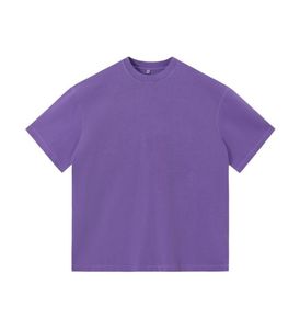Camiseta de Verano de Alta Gama 2025 para Niñas, Estilo Vintage con Tinte Deslumbrante, Delgada, Fina, Morada, <span class=keywords><strong>Rosa</strong></span>, Colorida, Transpirable, Ecológica, 100% Algodón - Product Image 3