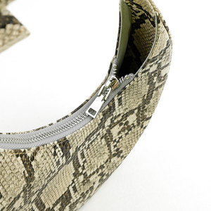 ミニブックスネークスキンパイソンプリントレディーススネークスキンレザー女性ショルダーハンドバッグ女性ハンドバッグ財布 - Product Image 4