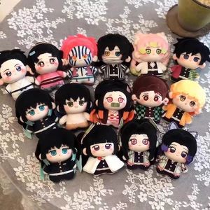 Llavero de peluche de 10 cm de Demon Slayer, colgante de muñeco de algodón de anime Kimetsu No Yaiba, juguete de peluche suave y lindo para mochila, amuleto, regalo - Product Image 1