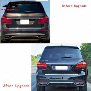 อุปกรณ์เสริมภายนอกรถกระโปรงข้างกันชนหลังด้านหน้า GLS63ชุดบอดี้คอนเวอร์ชันเต็มรูปแบบสำหรับ Mercedes Benz GL W166 X166 2013-2015 - Product Image 3