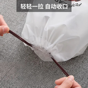 Bear Shaped Shoe Storage Bag 30x40 Drawstring Dust Proof For Dorm Travel - Product Image 5