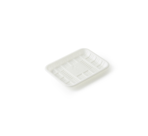 Barquette rectangulaire biodégradable personnalisée en amidon de maïs pour huîtres, sans couvercle, pour présentation - Product Image 2