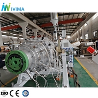 Machine d'extrusion de tube de tuyau de gaz d'eaux usées de drainage d'alimentation en eau de plastique PP PE PPR HDPE polyéthylène