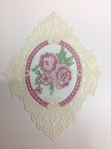 Manteles Individuales Beige Bordados de Navidad para <span class=keywords><strong>Muebles</strong></span>, Decoración Vintage para el Hogar, Decoración Victoriana para Mesa de Centro o Sala <span class=keywords><strong>Coqueta</strong></span> - Product Image 2