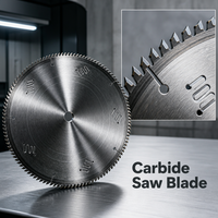 Hoja de sierra circular de 500 mm y 120 dientes con punta de carburo para perfiles de aluminio, orificio de 30 mm, hoja de sierra circular de precisión para corte de aleación de aluminio CNC