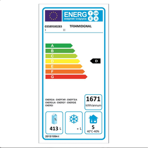 Banco frigo alimentare AFP/TF04MIDGNAL - Product Image 2