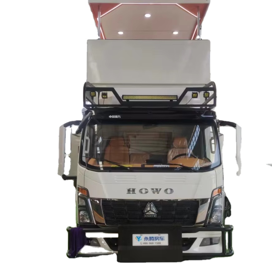 Сверхмощный грузовик командир Синий Автомобиль RV Караван дом для продажи