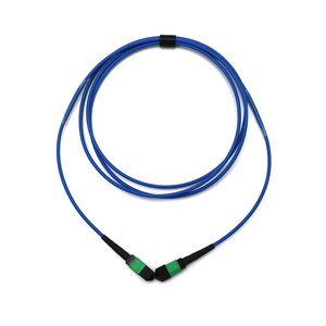 สายเคเบิล MPO Trunk แบบติดตามได้ 40G 800G 1.6T AI Area SR4 SR8 สายไฟเบอร์ MPO พร้อมตัวบ่งชี้สถานะ 8 12 16 24 32 ไฟเบอร์ - Product Image 4