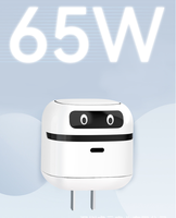 Chargeur de bureau télescopique 65W pour robot, adaptateur d'alimentation écologique PD 3.0 avec protection OVP/OCP 8A pour montre connectée mobile
