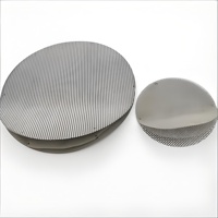 Pasokan Pabrik Filter Cakram & Silinder Multi-Lapisan Baja Tahan Karat 304/316 Kustom dengan Layar Mesh Multi-Mikron untuk Penggunaan Industri