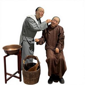 Meilleur Prix Mannequin en silicone et cire réaliste grandeur nature, type statue de musée, pour personnages (personne ordinaire, célébrité, homme politique) destiné aux musées et parcs d'attractions - Product Image 3