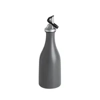 Bouteille à huile en céramique spéciale, vente chaude, 17 oz, distributeur d'huile et de vinaigre