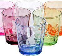 Ensemble de verres à boisson de qualité supérieure, 10.5 Oz, 6 couleurs, en acrylique, gobelet en plastique, gobelets à eau, lavable au lave-vaisselle
