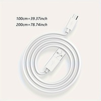 Câble de charge Android ultra-long de 3M adapté à la surveillance de l'imprimante enregistreur de conduite Câble de charge d'extension micro USB