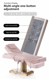 Factory Salon Furniture Beauty Facial Bed Facial Spa Bed Adjustable 3 Motor Cosmetic Manicure Chair - Product Image 6