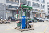 Machine à glaçons tubulaires de 5 tonnes pour usage commercial et industriel, en acier inoxydable SUS304, pour la pêche et la conservation des produits de la mer