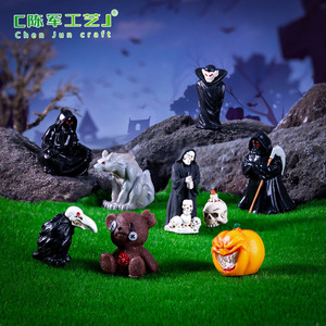 Weijs neue Halloween-Todesfigur, DIY-Deko-Hängeaccessoires, Mini-Mikrolandschaft, kleine Ornamente - Product Image 3