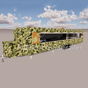 Rimorchio per Barbecue da 23 Piedi, Grande Rimorchio Vuoto per Alimenti con Bagno, Conforme agli Standard Statunitensi, Rimorchi per Barbecue, Gelati e Ghiaccio - Product Image 3