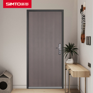 Hiện đại sang trọng chống trộm đúc nhôm thép bên ngoài cửa duy nhất lối vào với an ninh ứng dụng ngoài trời - Product Image 5