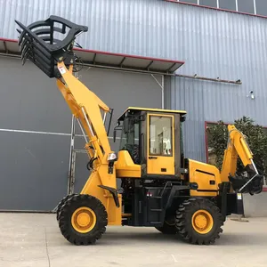 TH10-70 Mini Tractor Backhoe Loader Small Backhoe 4x4 With Attachment Back Hoe For Sale