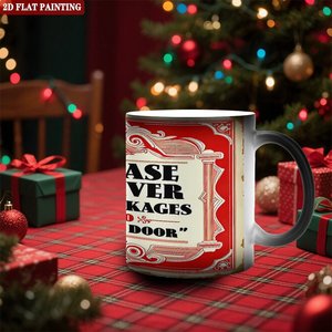 <b>Ceramic</b> <b>Mug</b> Frosted Black 11oz Heat Activated Color Changing Custom Cup - Product Image 2