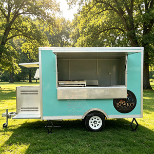 Premium <b>BBQ</b> Custom Steak Food Truck DOT Range Hood Grill Trailer - Product Image 1