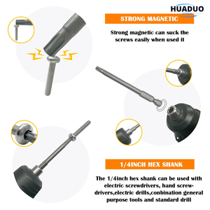 ดอกไขควงแม่เหล็ก Torx T30 ขนาด 50 มม. หัวหกเหลี่ยม 1/4 นิ้ว สำหรับเครื่องมือไฟฟ้า ผลิตตามแบบ OEM สำหรับนาฬิกา ของเล่น และโทรศัพท์มือถือ - Product Image 2