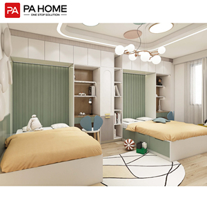 <span class=keywords><strong>Armario</strong></span> modular de madera para habitación de niños, <span class=keywords><strong>cama</strong></span> doble - Product Image 1