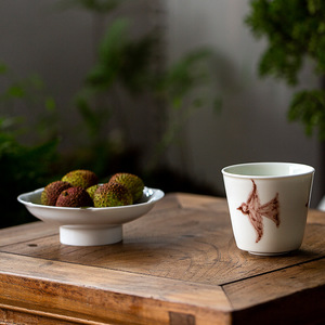 Japanese Style <b>Ceramic</b> Fruit <b>Plate</b> Flower Shape Porcelain Home Tea Snack Dish Party Occasion - Product Image 4